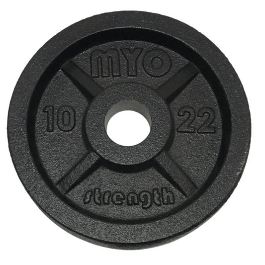  MYO Strength Olympic Cast Iron Discs 10 kg